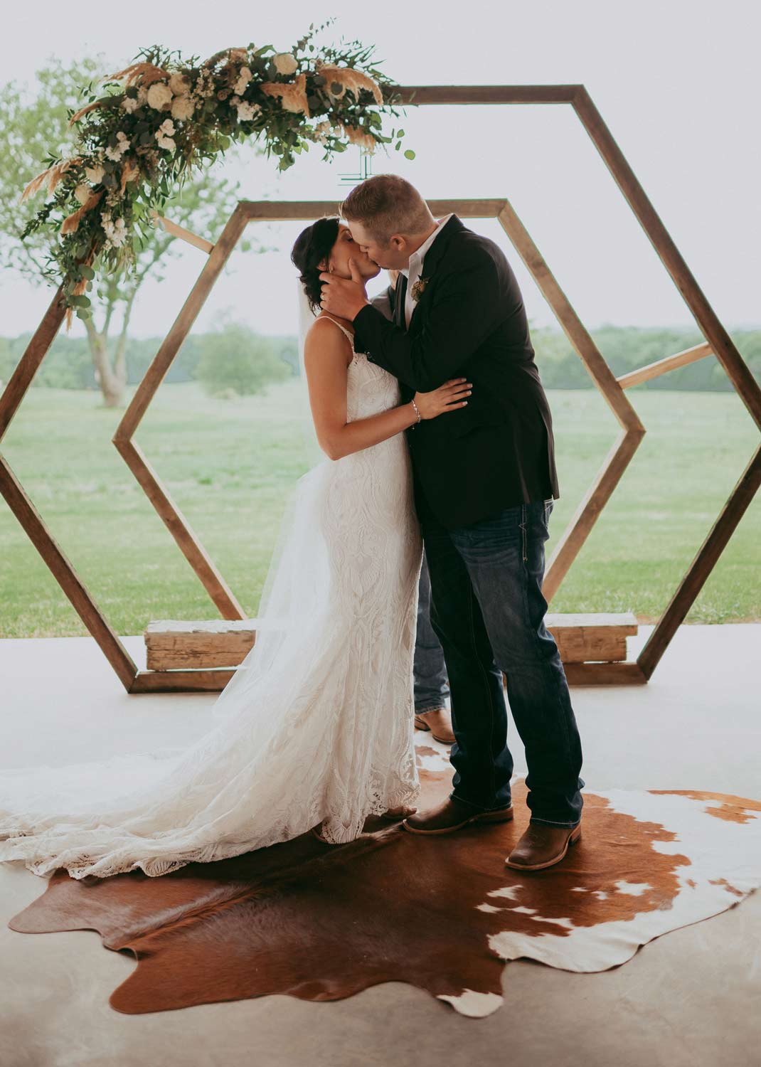 Wedding Day Kiss at The Madelyn